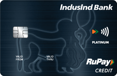 indusind platinum rupay credit card 397x257
