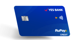 YES Bank Credit Card rupay credit card